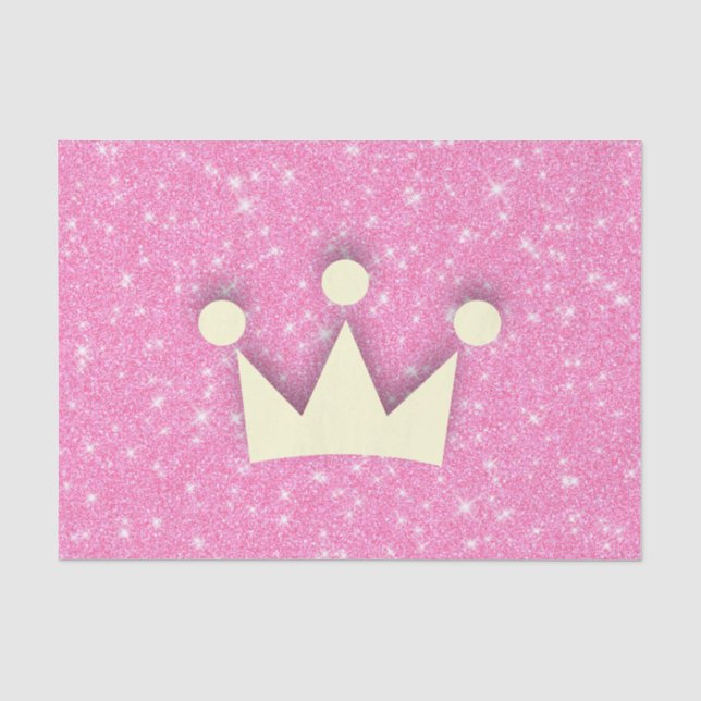 Bling Crown Seidenpapier (Vorderseite)