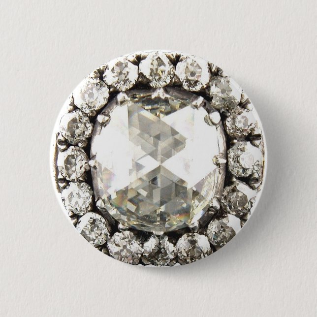 Bling Diamant-diamante de imitación-Vintager Button (Vorderseite)
