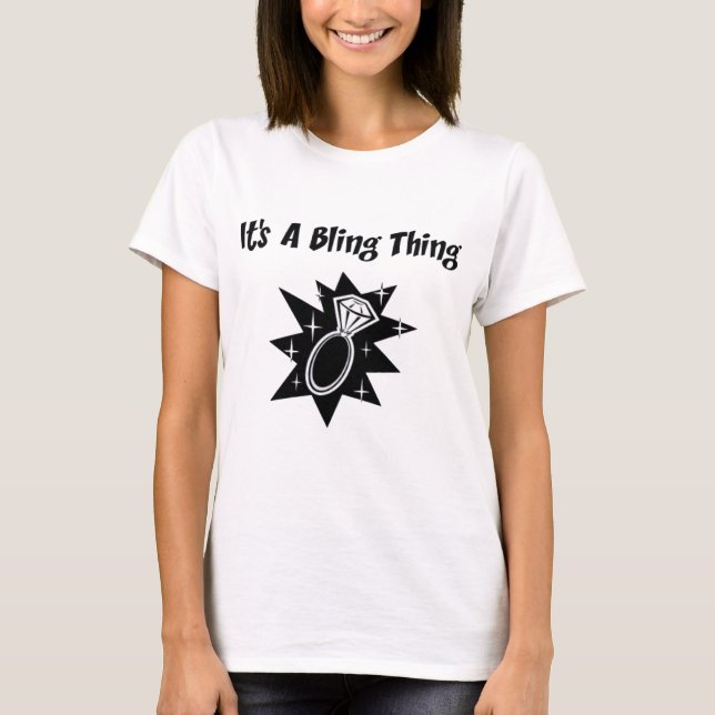 Bling Ding T-Shirt (Vorderseite)