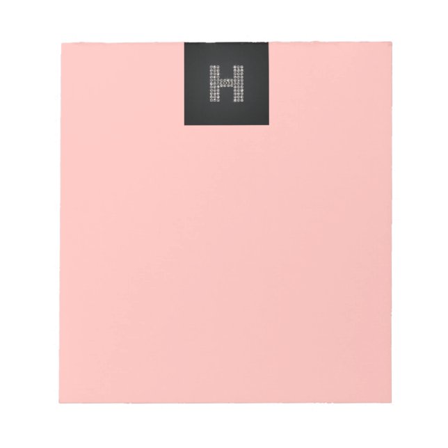 Bling - H Notizblock (Vorderseite)