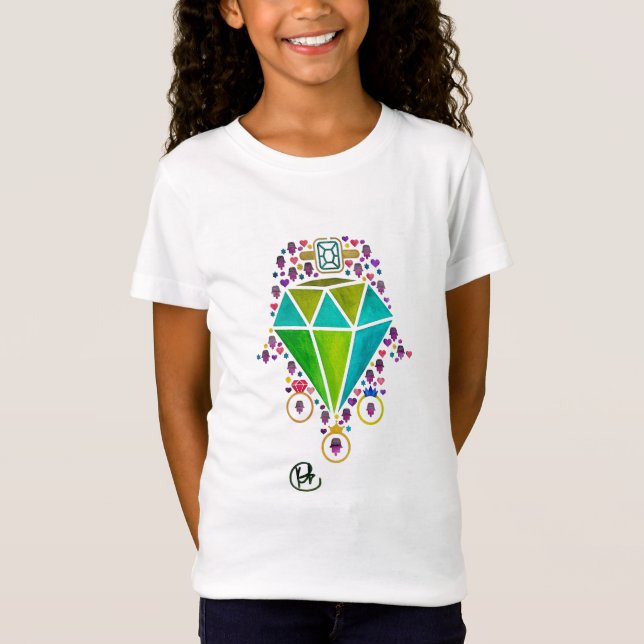 Bling Hamsa T T-Shirt (Vorderseite)