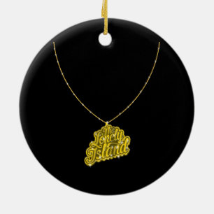 Bling klein keramikornament