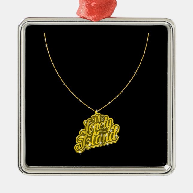 Bling klein ornament aus metall (Vorne)