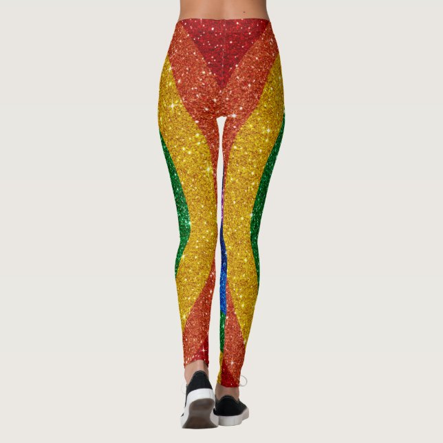 Bling Me up Zazzle Leggings (Rückseite)