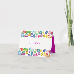 BLING-Party Dankeschön-Karte Dankeskarte