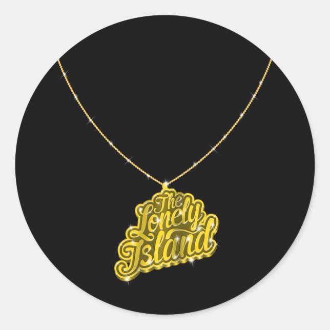 Bling Small Runder Aufkleber (Vorderseite)