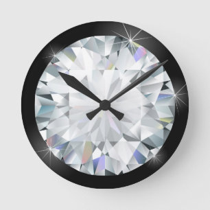Bling Wall Clock Runde Wanduhr