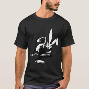 Blink Bunny (Schwarz und Weiß) T-Shirt