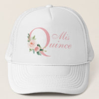 Blink Pink Floral Mis Quince Quinceanera