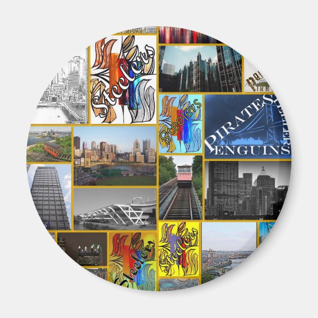 Blink Pittsburgh Magnet (Vorne)