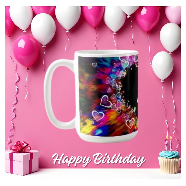 Blinkende Niedliche Herzdesign Explosion Kaffeemas Kaffeetasse (Von Creator hochgeladen)