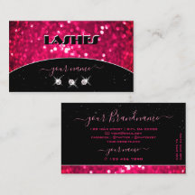 Blinkender schwarz-grillrosa funkelnder Glitzer sc