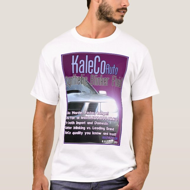 Blinker-Flüssigkeits-T - Shirt (Vorderseite)