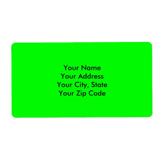 Blinkes Neon Green Accent Color (Vorne)