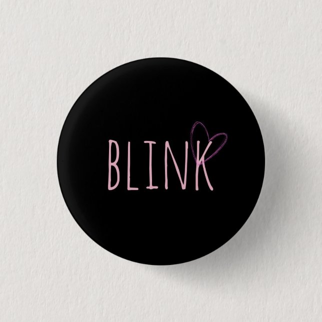 Blinkknopf BLACKPINK Button (Vorderseite)