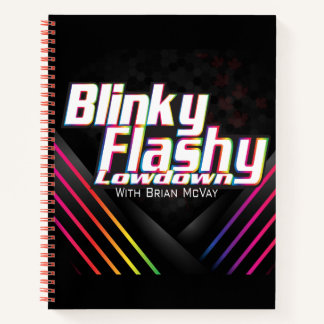 Blinky Flashy NOTEBOOK Notizbuch