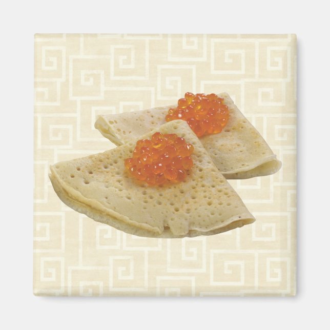 Bliny und Caviar Magnet (Vorne)