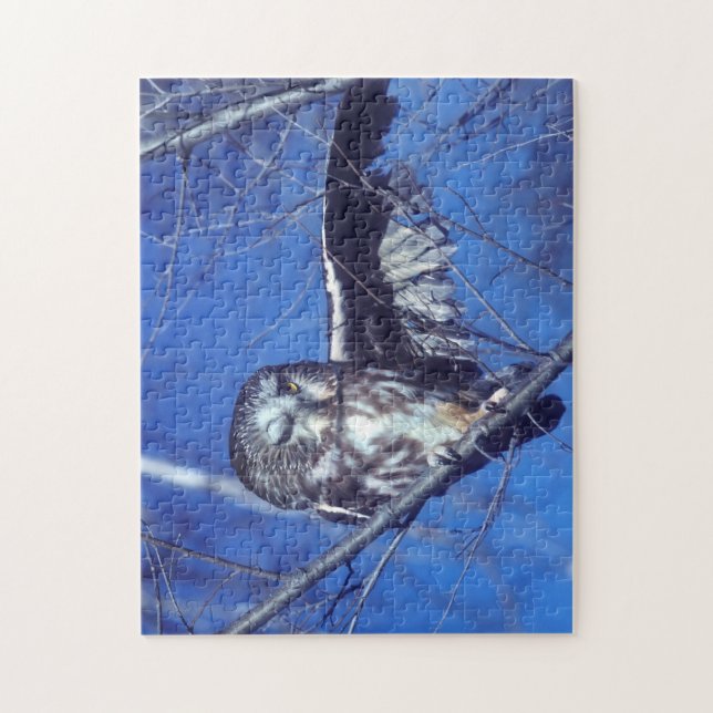 Blinzeln der Eule Puzzle (Vertikal)