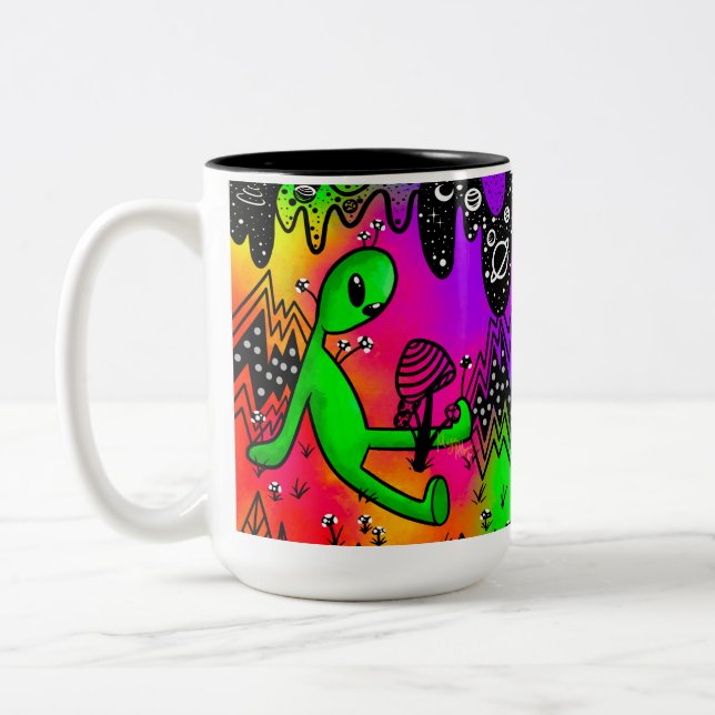 Bliss Alien Tasse (Links)