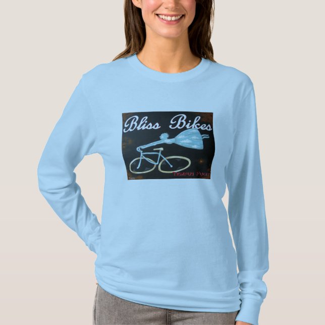 Bliss fährt T-Shirt rad (Vorderseite)