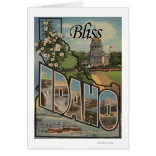 Bliss, IdahoGroße Letter-SzenenBliss, ID