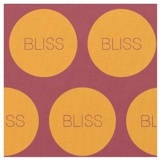 BLISS Punkte-Muster Stoff (Nahaufnahme)