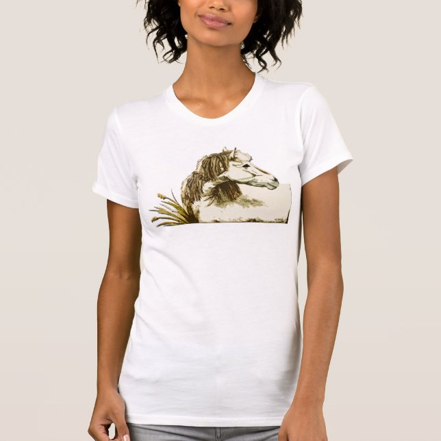 Bliss the Icelandic Horse T-Shirt (Vorderseite)