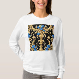 Blissartige Rose Langschläfer T - Shirt