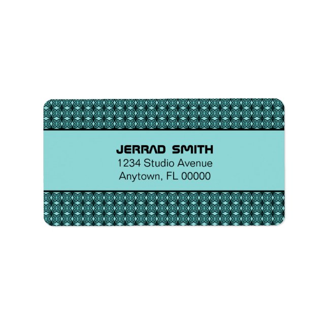 Blissvoll Chic Address Labels Adressaufkleber (Vorne)