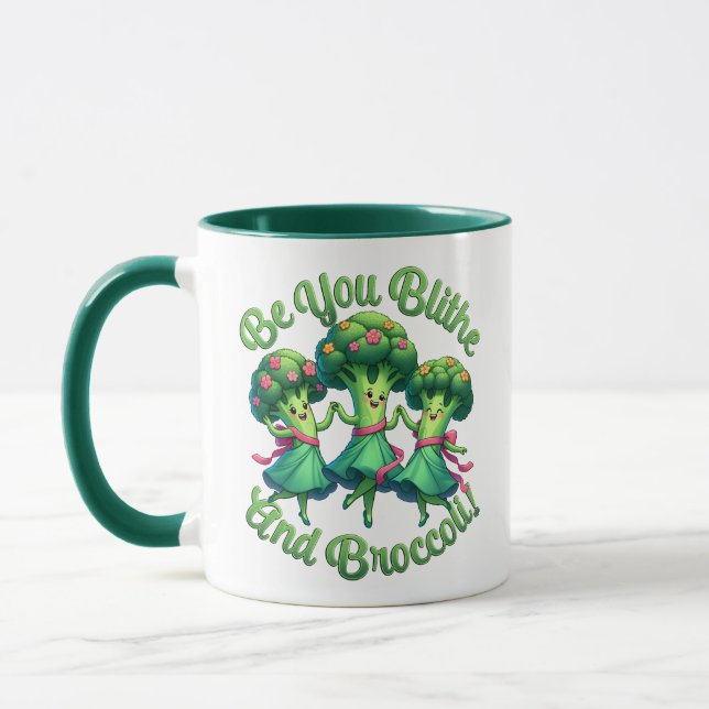 Blithe und Broccoli Tasse (Links)