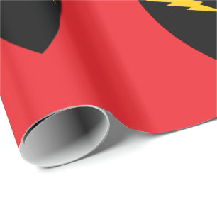 Blitz Bolt Hearts Geschenkpapier