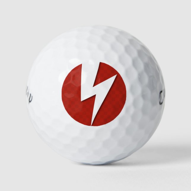 Blitz, Bolzen Golfball (Vorderseite)