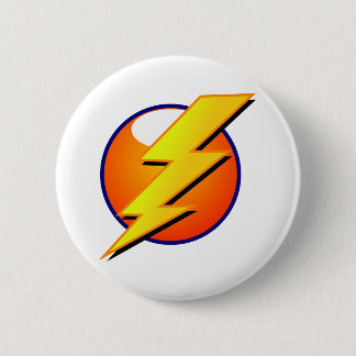 Blitz-Bolzen-Knopf Button