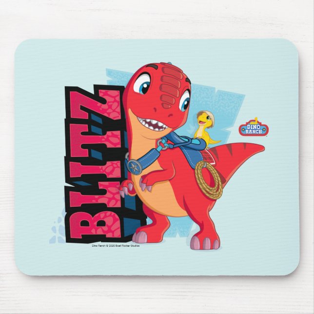 Blitz | Dino Ranch Mousepad (Vorne)