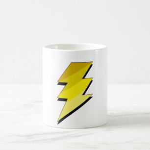Blitz-Donner-Bolzen Kaffeetasse