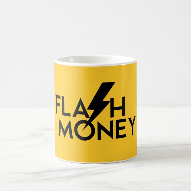 Blitz-Geld-Kaffeetasse Kaffeetasse (Mittel)