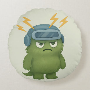 Blitz Kissen – Das ADHS-Monster im Hyperfokus 