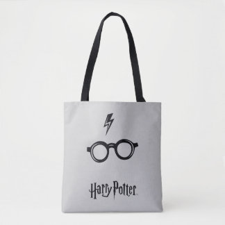 Blitz-Narbe und Gläser Harry Potter-Bann-|