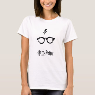 Blitz-Narbe und Gläser Harry Potter-Bann-| T-Shirt
