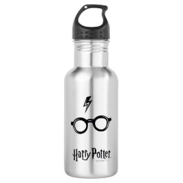 Blitz-Narbe und Gläser Harry Potter-Bann-| Trinkflasche