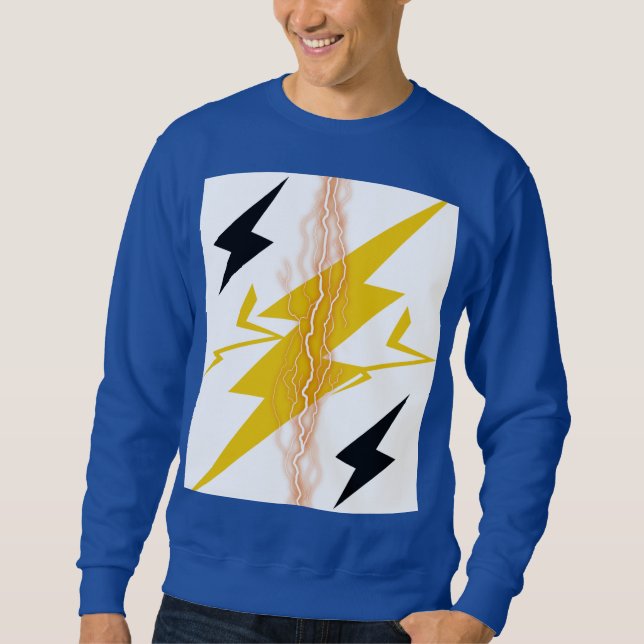 Blitz-Shirt Sweatshirt (Vorderseite)