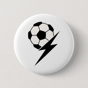 Blitz Soccer Coach Trainer oder Team Lea Button
