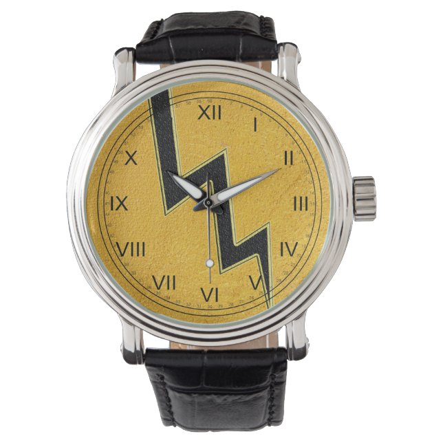 Blitzbolzen Armbanduhr (Vorderseite)