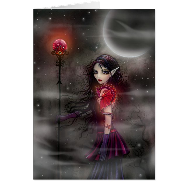 Blitzdrachenkarte (Vorne)