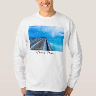 Blitze am Pier Long Sleeve Shirt von Navarre Beach