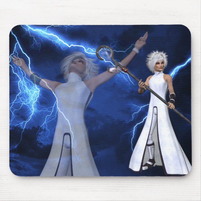 Blitze - Fantasie/Anime Mousepad (Vorne)