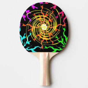 Blitze Hurrikan Ping Pong Paddle Tischtennis Schläger
