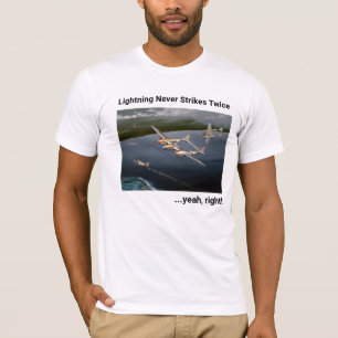 Blitze schlagen nie zweimal... ja, richtig! P-38 T-Shirt