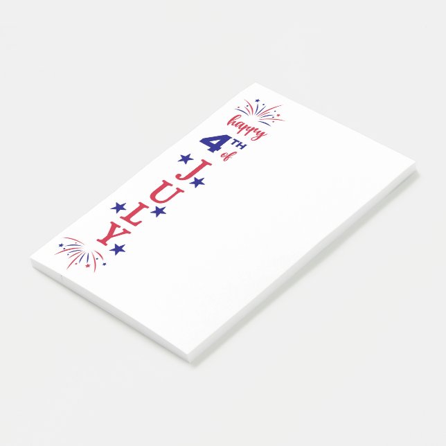 Blitze und Streifen Post-it Klebezettel (angewinkelt)