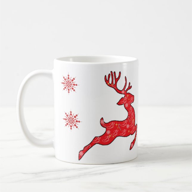 Blitzen - Mugs (The Reindeers) Kaffeetasse (Links)